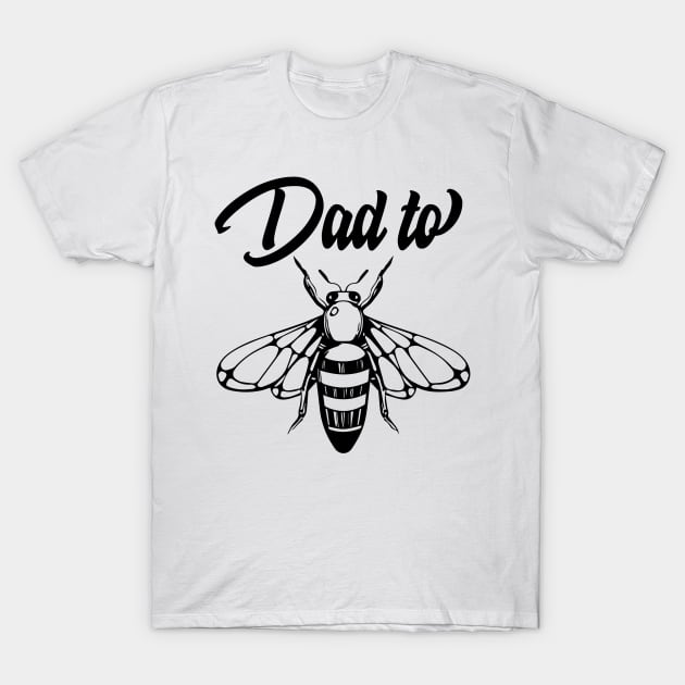 Fathers Day Gift, dad to bee T-Shirt by hugandmug